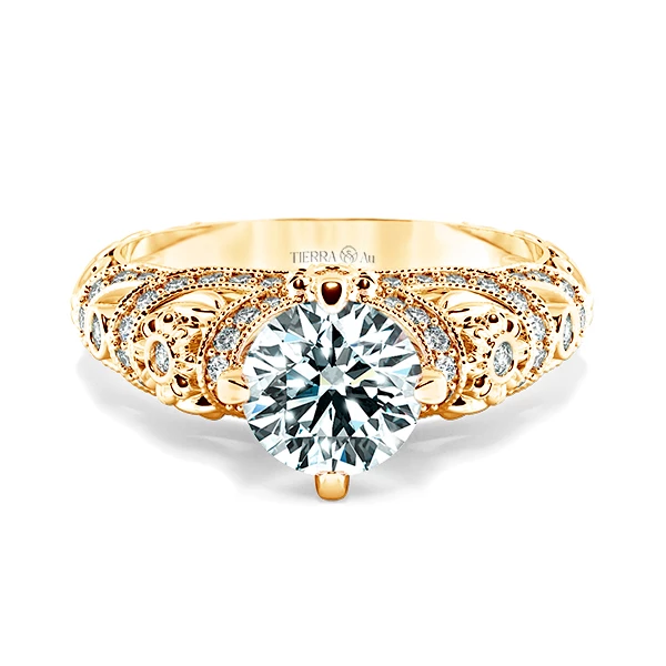 Nhẫn đính hôn Royal design NCH9908 1